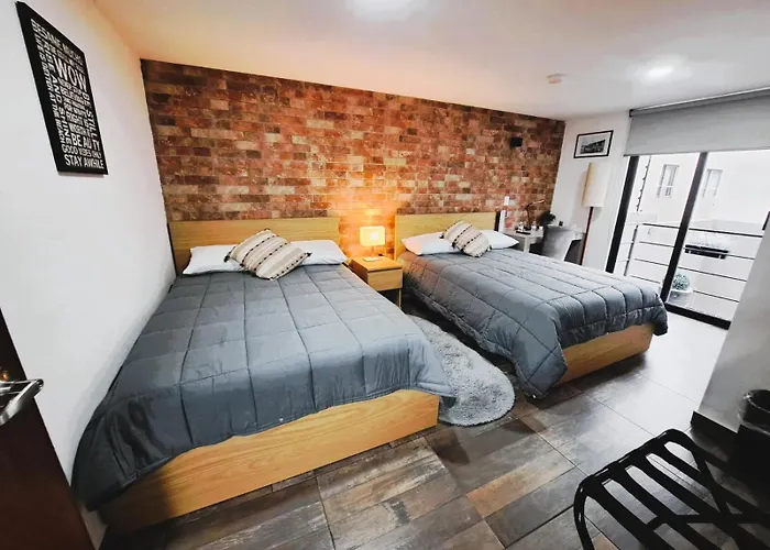 R10 Double At Itesm Cem Full Services, Shared-kitchen, Fridge ,laundry, Smart Tv, Parking, Balcony Apartment Mexico City