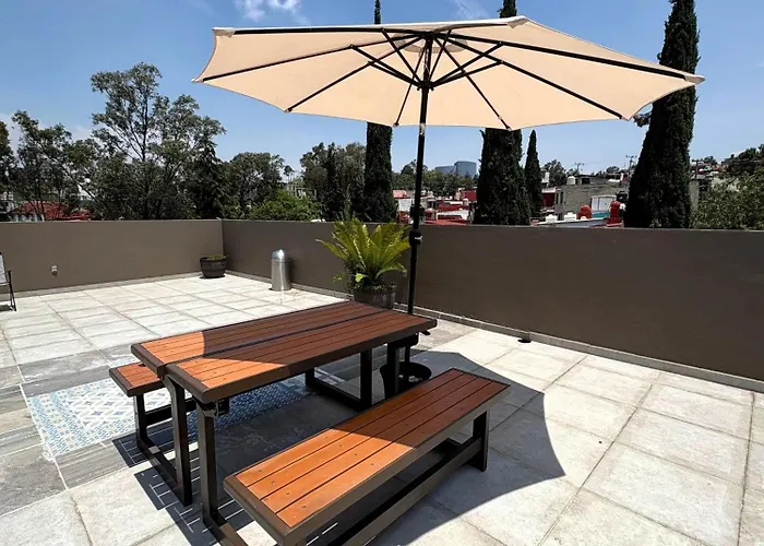 R10 Double At Itesm Cem Full Services, Shared-kitchen, Fridge ,laundry, Smart Tv, Parking, Balcony *